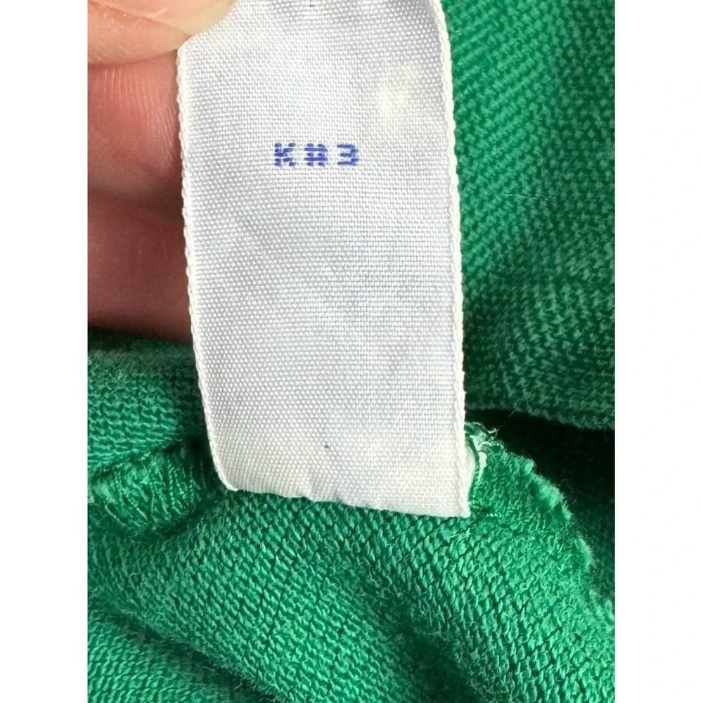 Polo Ralph Lauren Green Classic Fit Polo Shirt Red Pony Men's Large‎ Cotton